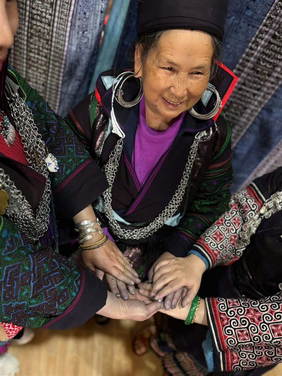 Portrait of mother Ly Thi Khu